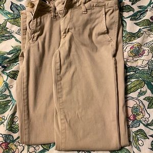 2 pair of American Eagle Skinny Khakis